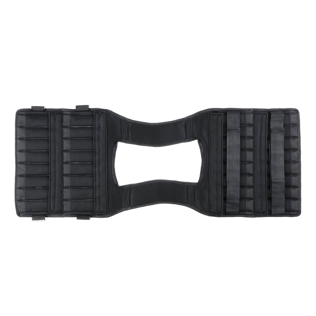 Tomfoto Max Loading 15kg/35kg Adjustable Vest Weight Exercise Weight Loading Cloth Strength Training with 6kg Leg Weight 5kg Arm Weight (Empty)