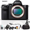 Sony Alpha a7  Mirrorless Camera / With Soft Bag, Tripod, Additional Battery, 64GB Memory Card, Card Reader , Plus Essential Accessories