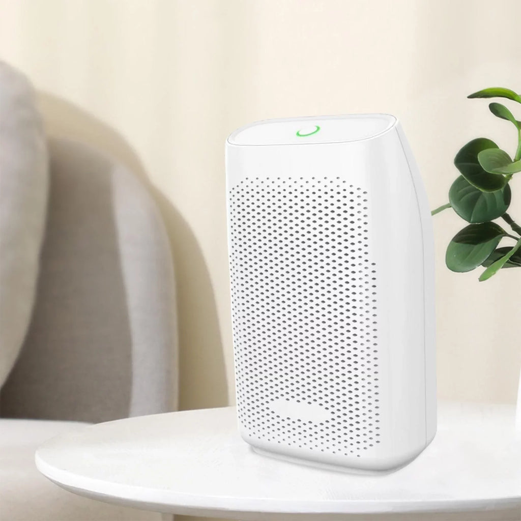 Small Dehumidifier 700ml  For Basement Closet Wardrobe With Semiconductor Technology For Damp Air, , Moisture Energy Efficient Quiet