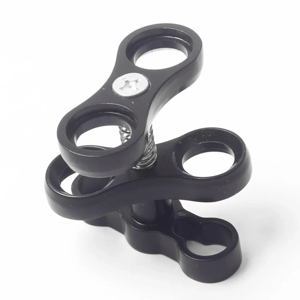 4 Pack Scuba Diving Butterfly Clips Set Dive Camera Flashlight Lights Arm Clamps