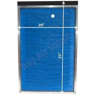 MicroPower Guard Air Cleaner Replacement Filter Pads 20x25 Refills (3 Pack)