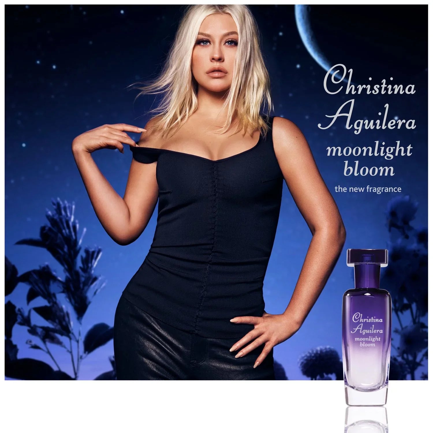 Christina Aguilera Moonlight Bloom Eau De Parfum, Perfume for Women, 1 Oz
