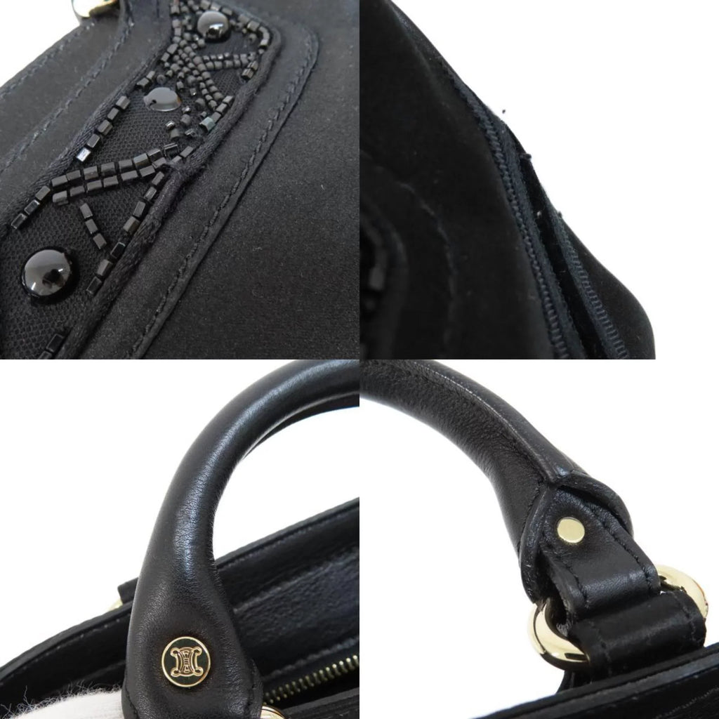 Pre-Owned Celine boogie bag handbag satin ladies  (Good)