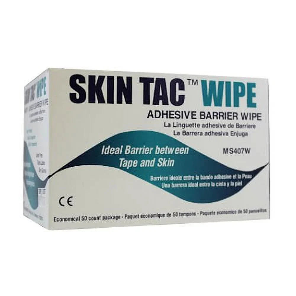 Skin Tac Skin Barrier Wipe,  - Pack of 50