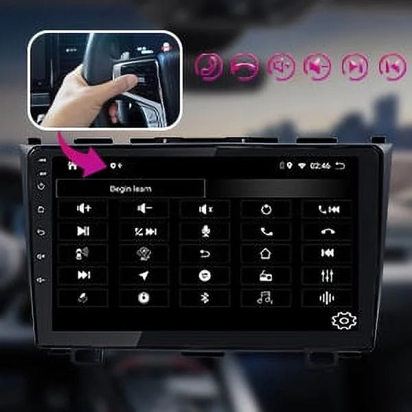 Car Stereo for Honda - 2007-2011 with Apple Carplay & Android Auto 9 inch Touch Screen  Mutimedia Player