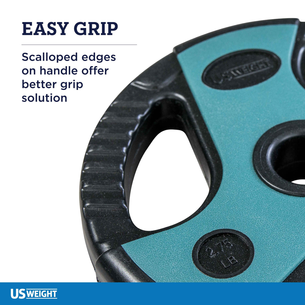 Weight 54 lb. Weight Set with 55-inch Bar and Grip Weight Plates