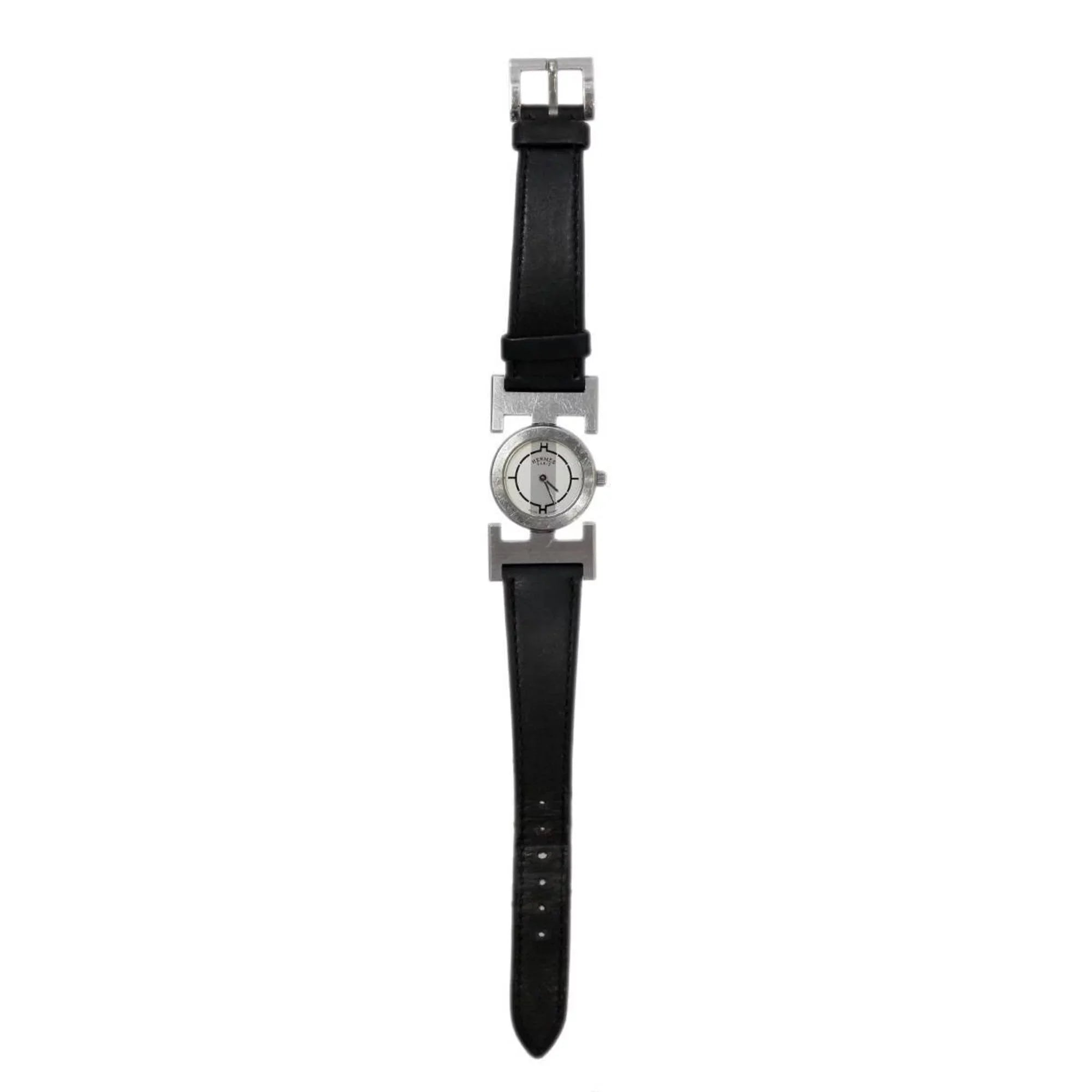 Pre-Owned  Hermes paprika ladies quartz watch  .210 (Good)