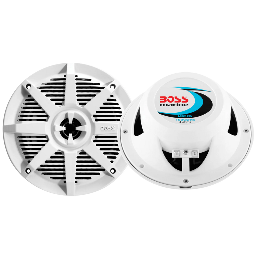 Audio Systems  Marine 5.25” Speakers, 150 Watts, Full Range, 2 Way