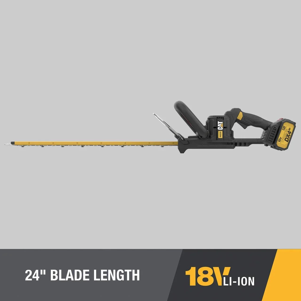 Caterpillar Cat®  18V Brushless 24" Cordless Hedge Trimmer with Battery