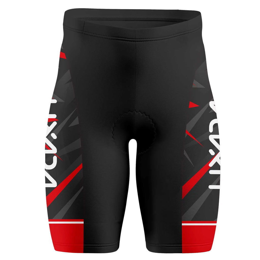 Lixada Men Cycling Jersey Breathable Short Sleeve Bike Shirt and Padded Shorts  Clothing Suit