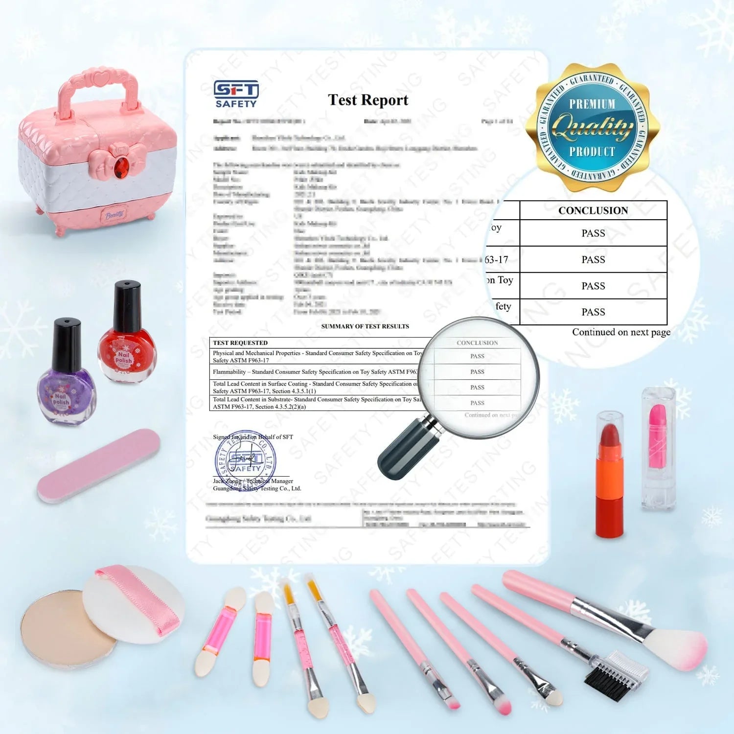 Kids Makeup Kit for Girl 42 Pcs Washable Real Cosmetic, Safe & Non-Toxic Little Girl Makeup Set, Frozen Makeup Set for 3-12 Year Old Kids Toddler Girl Toys Christmas & Birthday Gift (Pink)