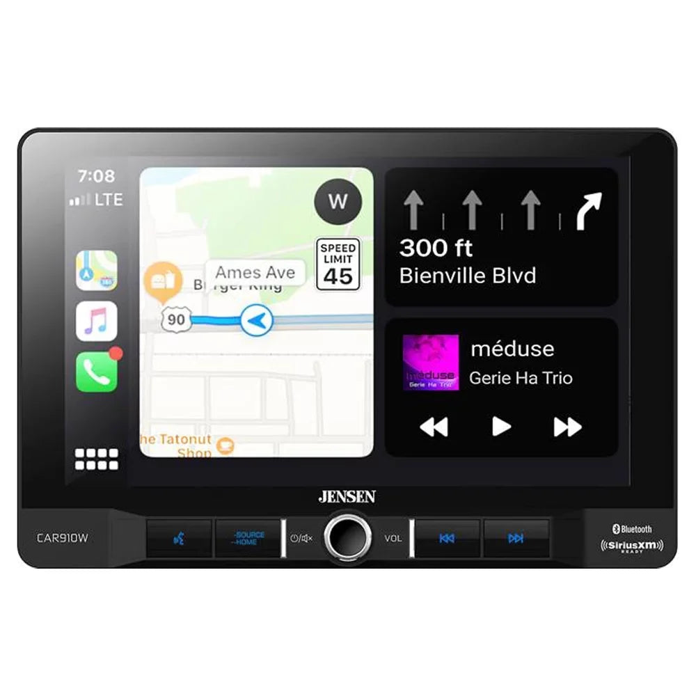 New Jensen  9" Multimedia Receiver (Does Not Play Discs) with Backup Camera