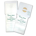 Green Klean -Ten-BacPK Tennant Nobles Portapac & Models 3050, 3000 & 3040 Replacement Vacuum Bags - 10 per Case - Case of 10