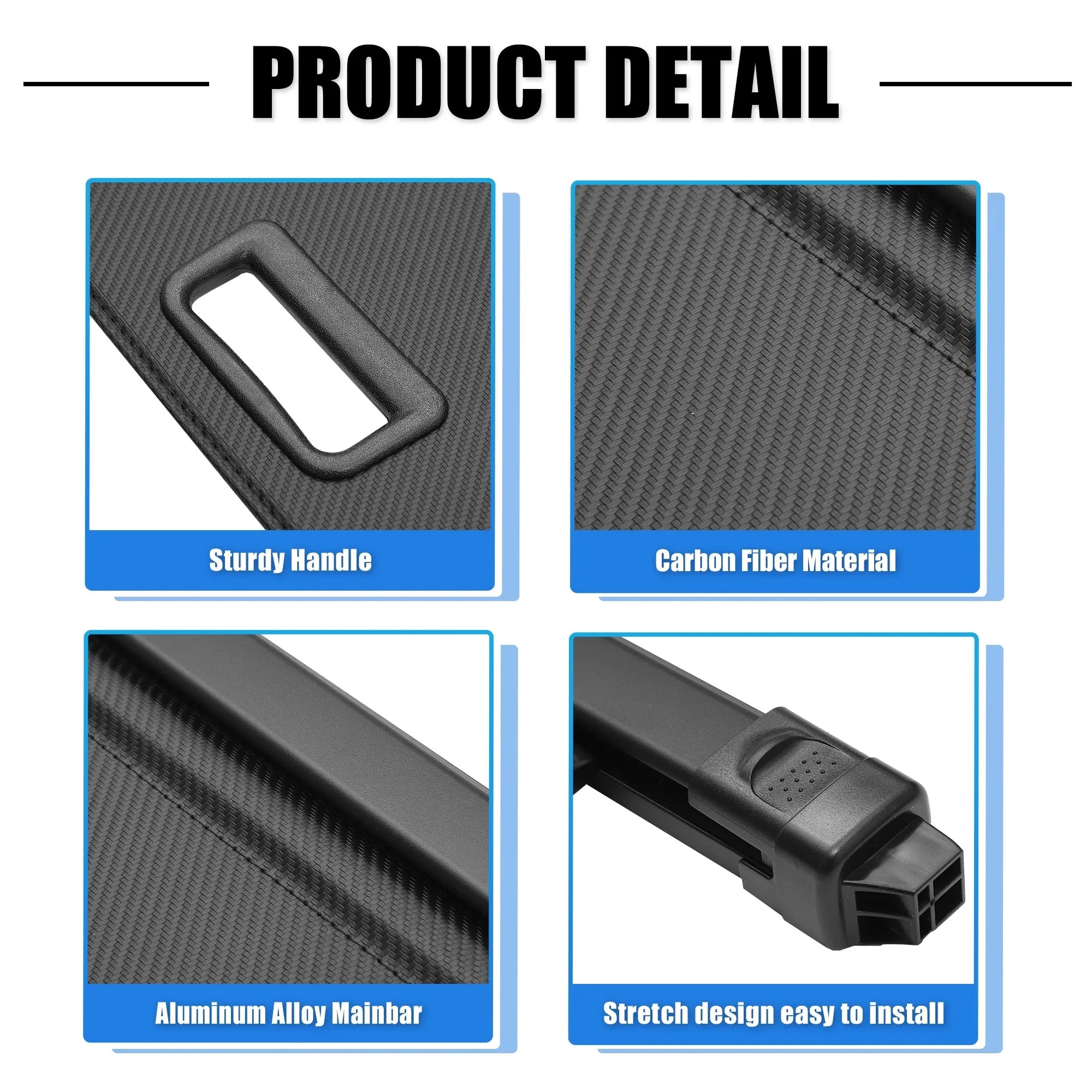 Unique Bargains Retractable Cargo Cover Rear Trunk protective Shield Shade Fit for Nissan Rogue 2021-2024 Not for Rogue Sport