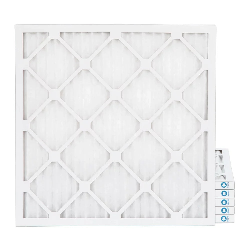 Pamlico Air 14x14x1  8 Pleated  Furnace Air Filters. Quantity 6. (Actual Size: 13.75 x 13.75 x 0.75 Inches)