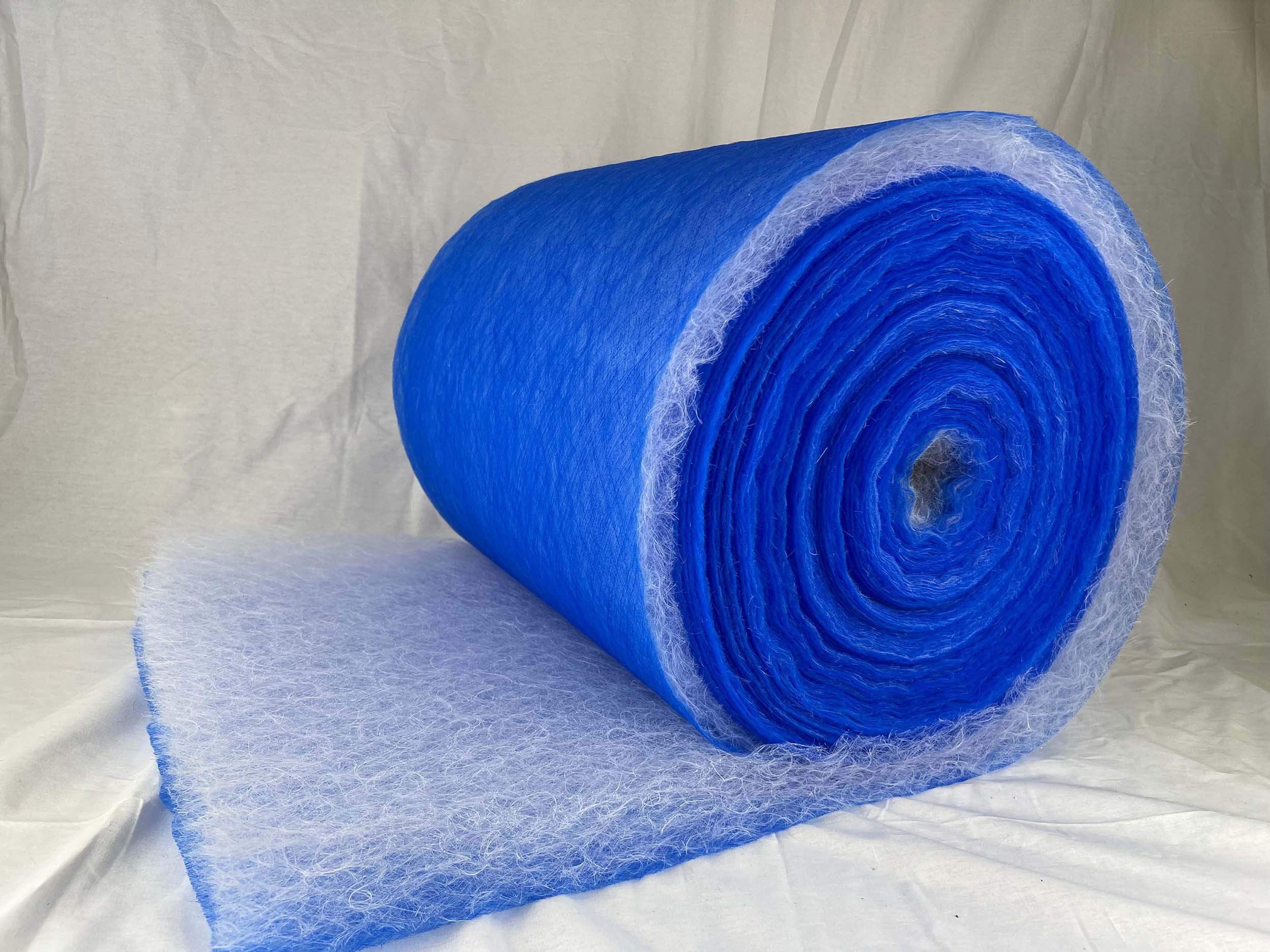 wioboy Paint Booth Exhaust Filter Roll, 25"x 300 ft, Spray Booth Filter, Fiberglass Paint Arrestor(18 Gram)