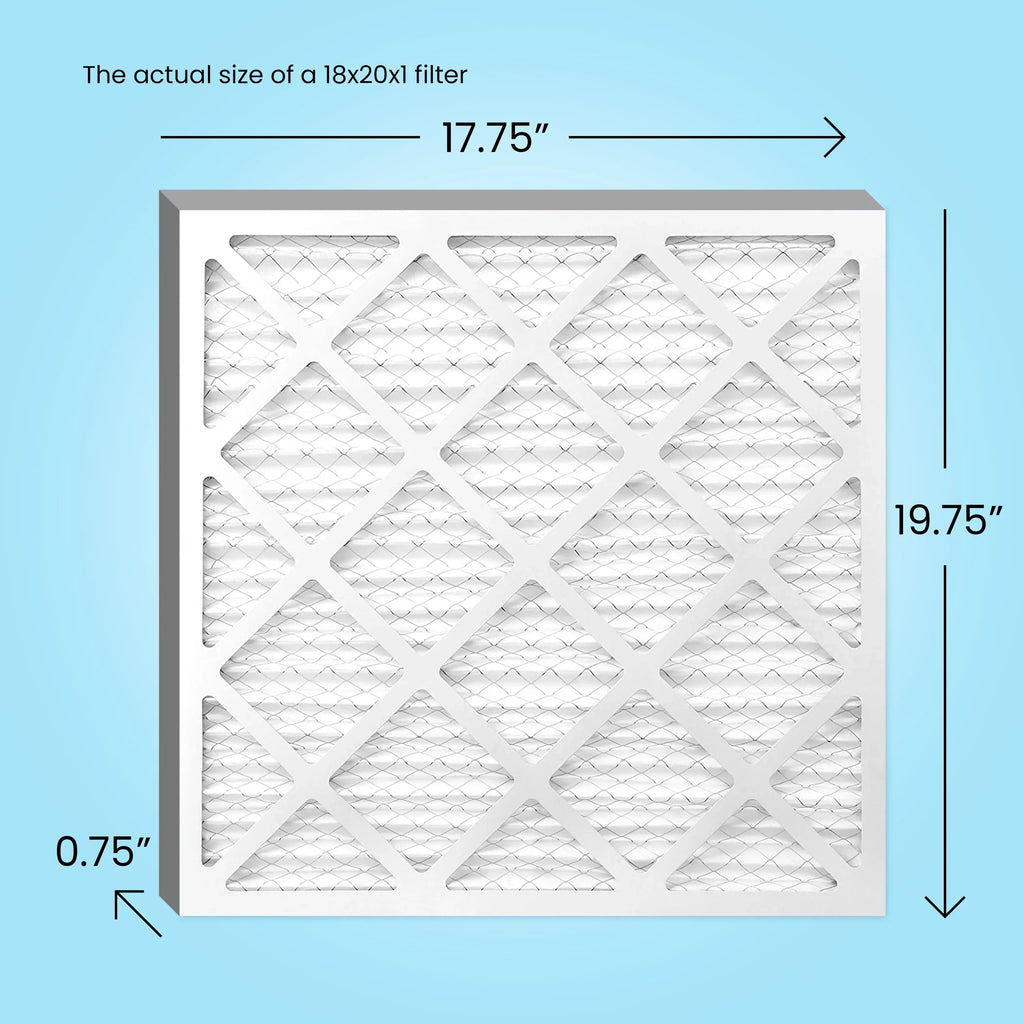 Mint Air, 18x20x1 Air Filter  8, Pleated   Furnace Filters (6 Pack)