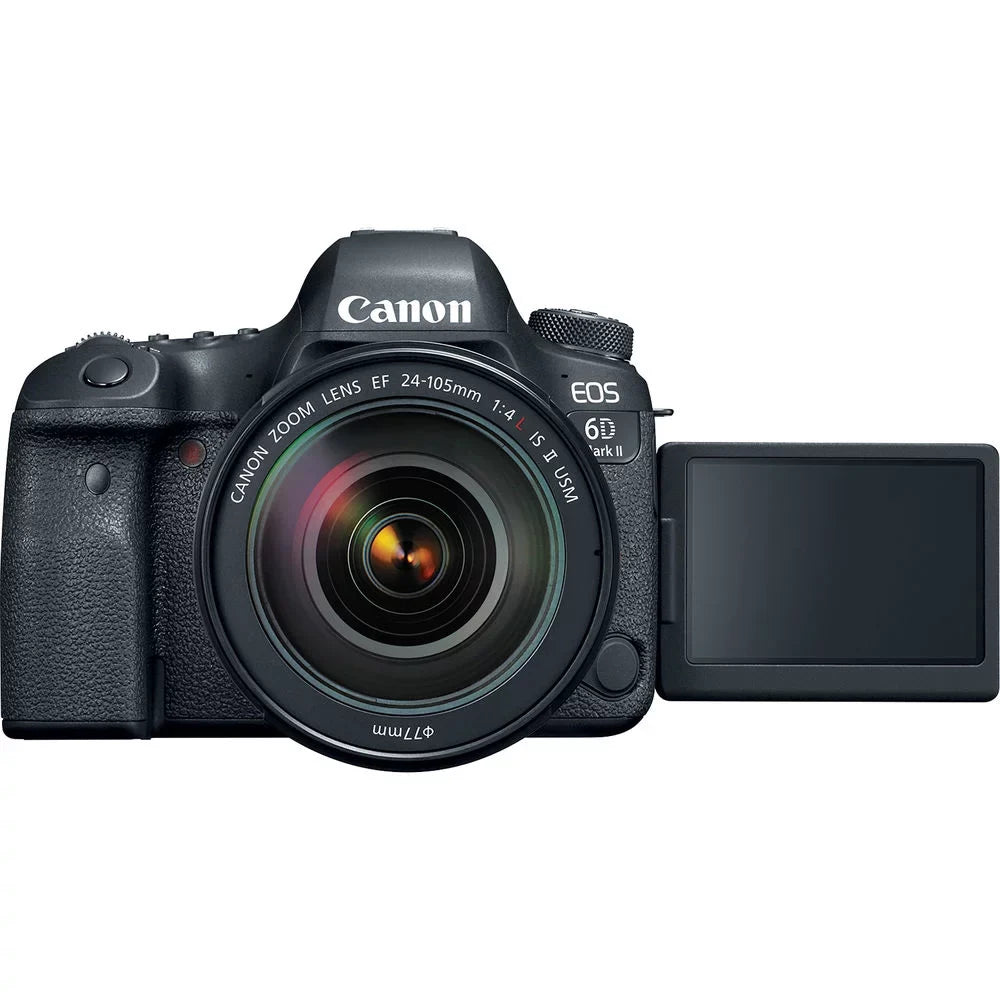 Canon  6D Mark  Camera with 24-105mm f/4L  Lens (1897C009) + 64GB + More