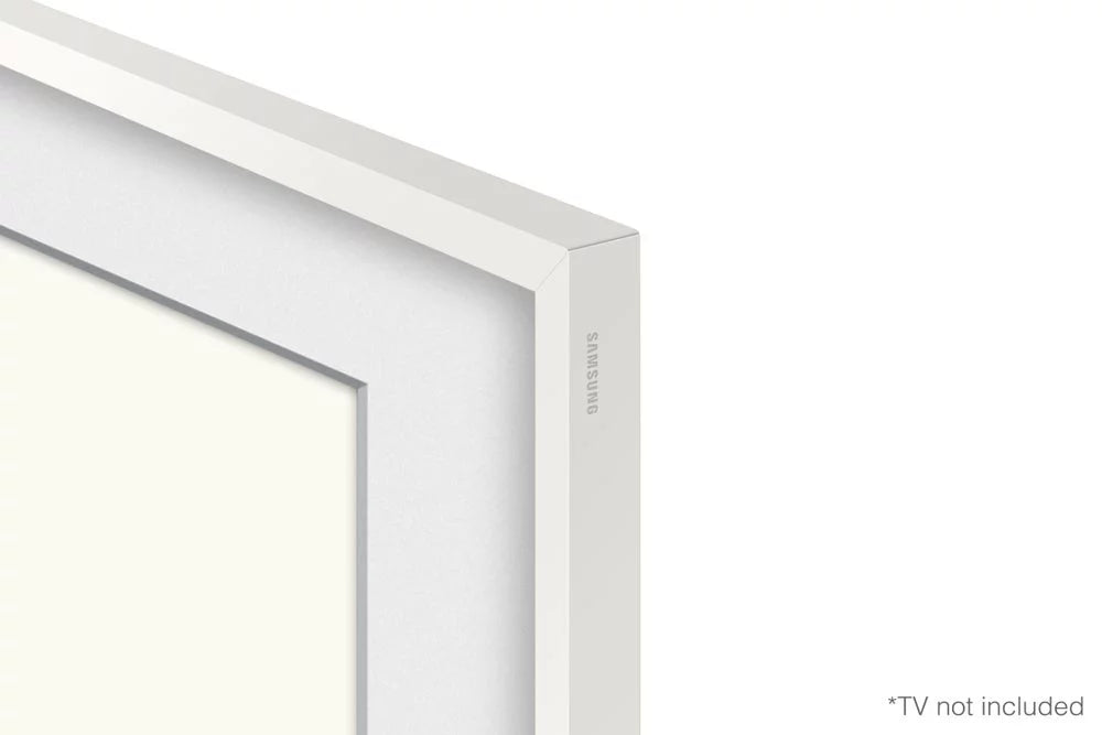 43-inch  The Frame Series Quantum  Smart  with Samsung - 43" The Frame Customizable Bezel - Modern White (2022)