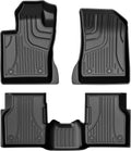 Automotive Car Floor Mats for Jeep Compass 2017 2018 2019 2020 2021 2022 2023, All Weather Floor Liners Include 1st & 2nd Row (Not Fit 2017 Single Driver-Side Floor Hook Model)
