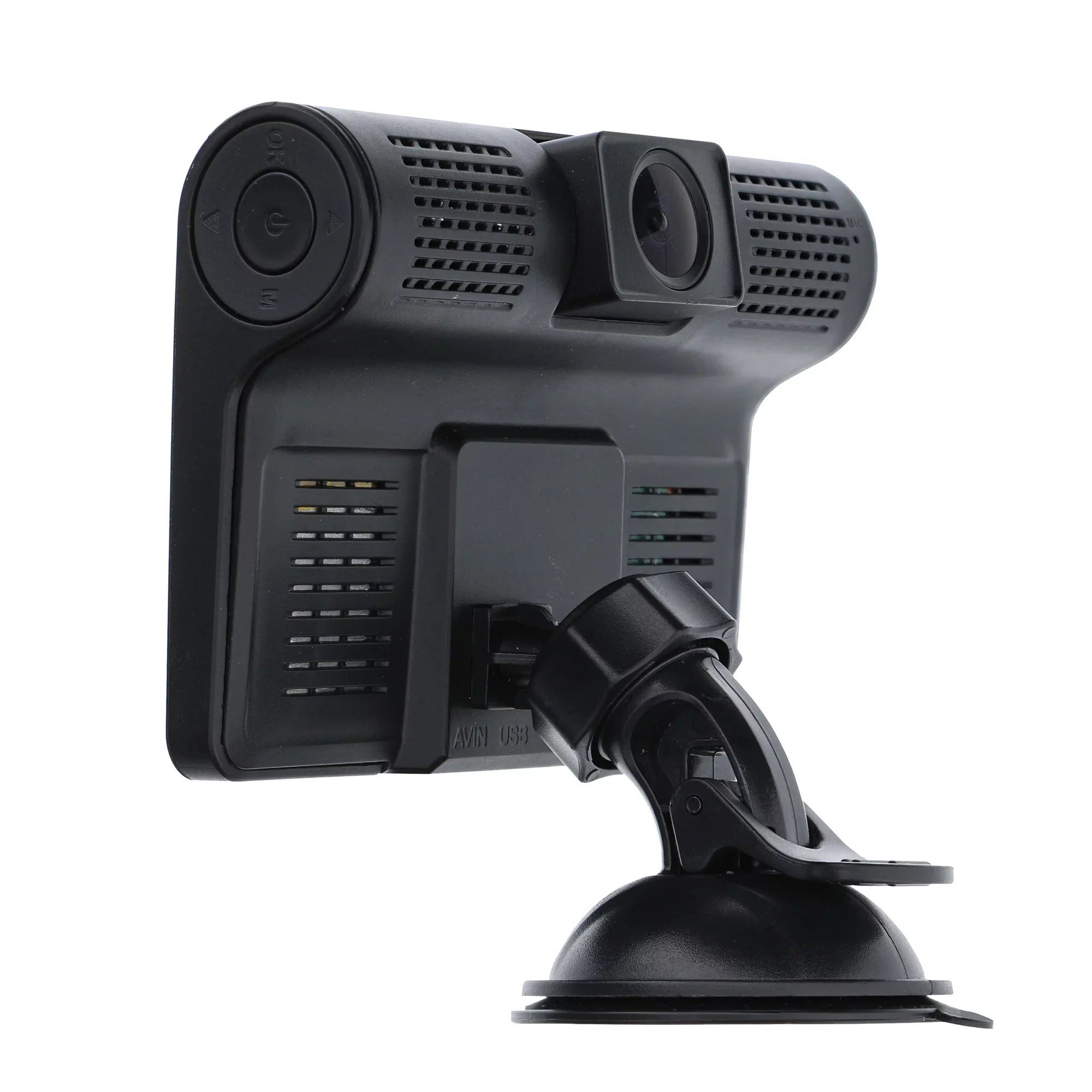 New Armor All Universal 4 inch  1080P  Dual-Lens Dash Camera, -sensor Detects Motion and Accidents, Two Cameras, Micro- Card Slot