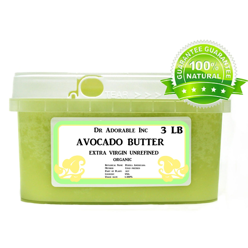 Dr.Adorable - Avocado Butter Extra Virgin Unrefined Organic Fresh Natural 3