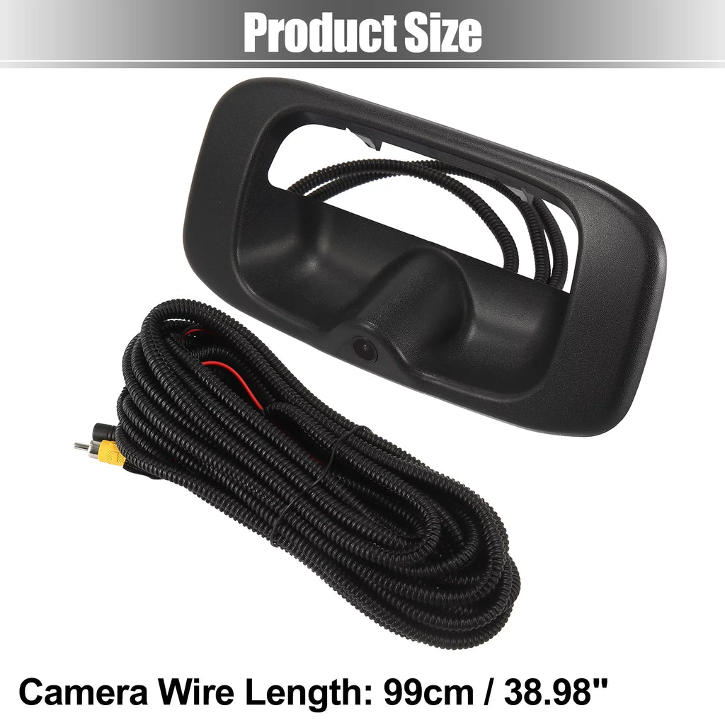 Car Rear View Back Up Camera Set 15228539 Rear Liftgate Latch Handle with Camera for Buick for  for Chevy