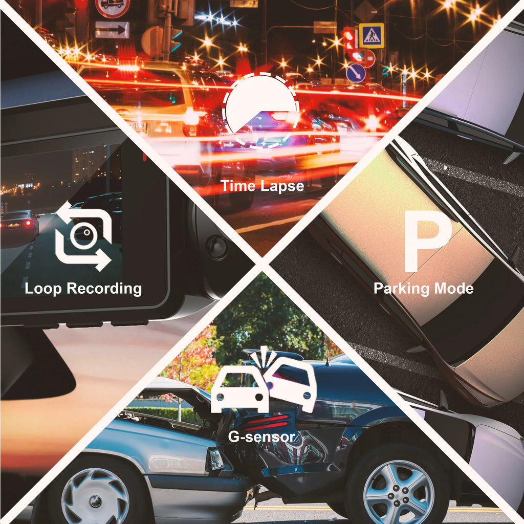 Rexing  Basic Dual Camera Front and Inside Cabin Full  1080p Dash Cam with Wi-Fi