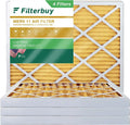 Filterbuy 16x18x2  11 Pleated   Furnace Air Filters (4-Pack)