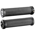 Elite Motion Grips - Black, Lock-On 130mm Length Flangeless Bike Bicycle