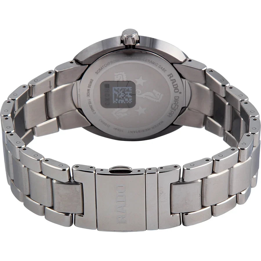 Rado -Star Black Dial Stainless Steel Men's Watch
