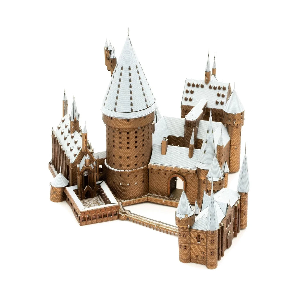 Metal Earth Premium Series  3D Metal Model Kit - Harry Potter Hogwarts in Snow