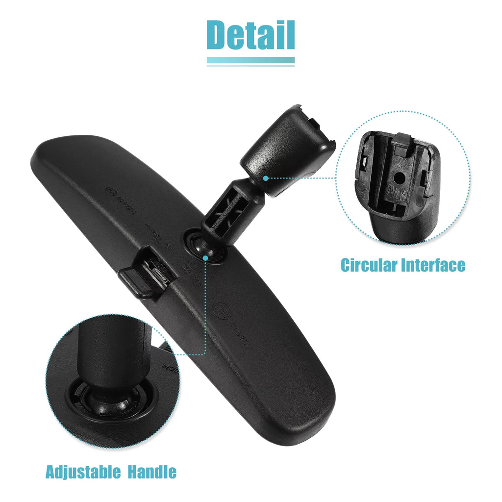 Unique Bargains Rear View Mirror Car Interior Inner Rearview Mirror Black No.963212DR0A for Nissan Altima 1993-2022