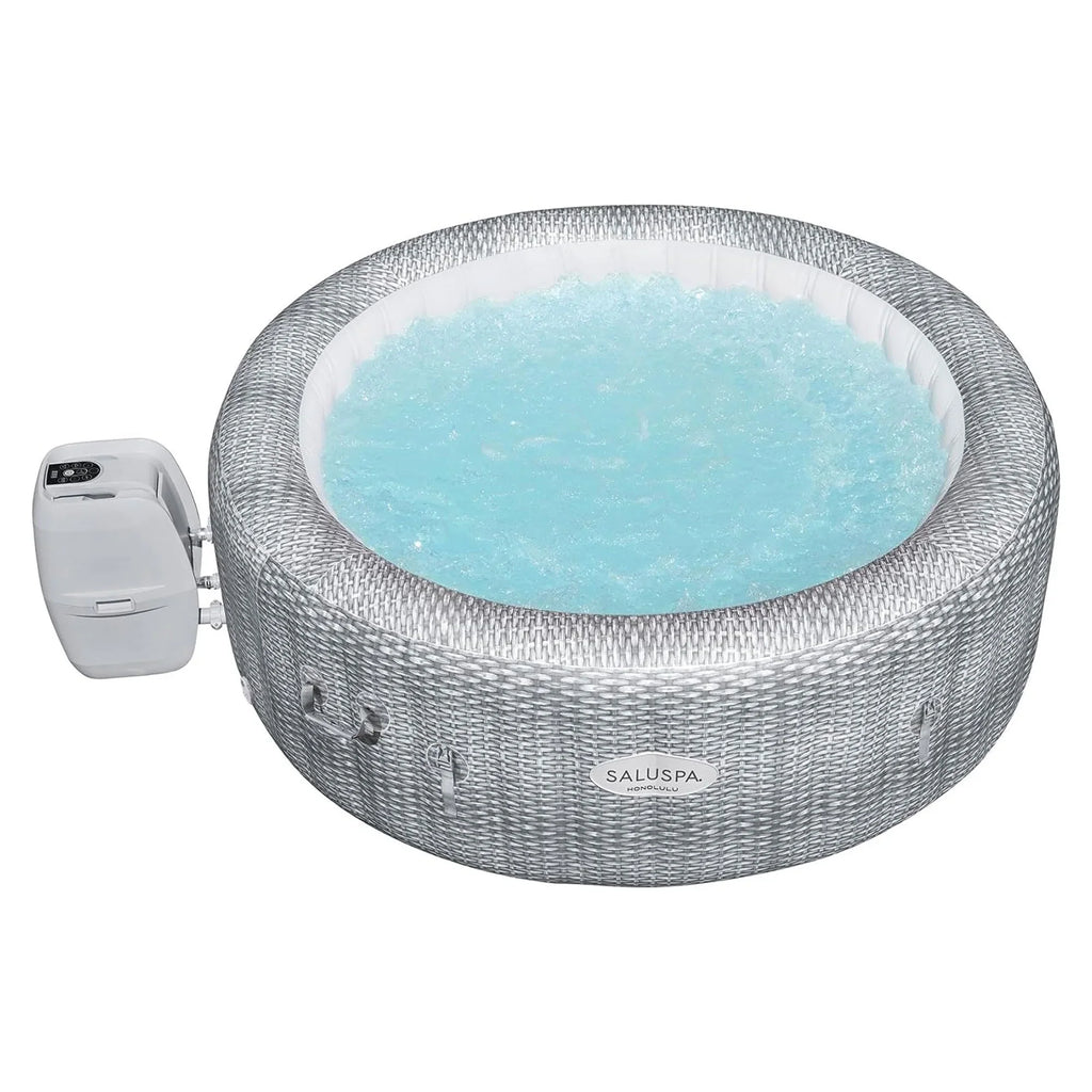 Bestway Coleman Honolulu AirJet Hot Tub with 2-Pack SaluSpa Spa Seat