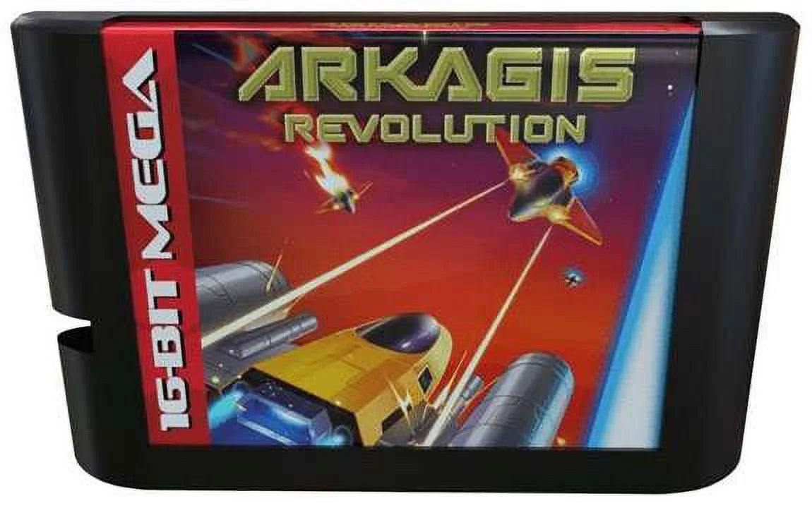 Sega Genesis Arkagis Revolution Video Game Cartridge