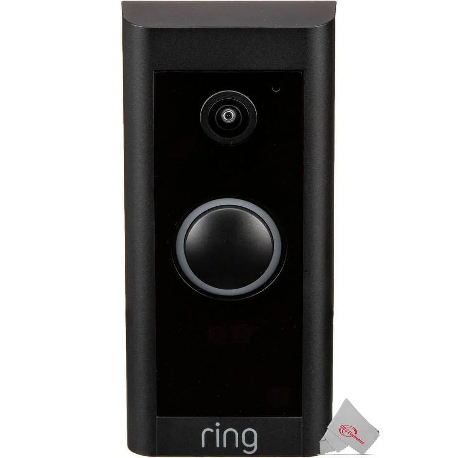 2x 1080p Wired  Video Doorbell Black