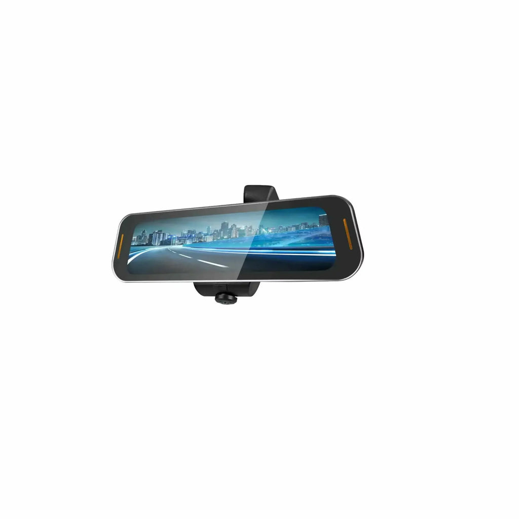 360 Surround View 4K Dash Camera 10-inch Touchscreen Frameless Rearview Mirror