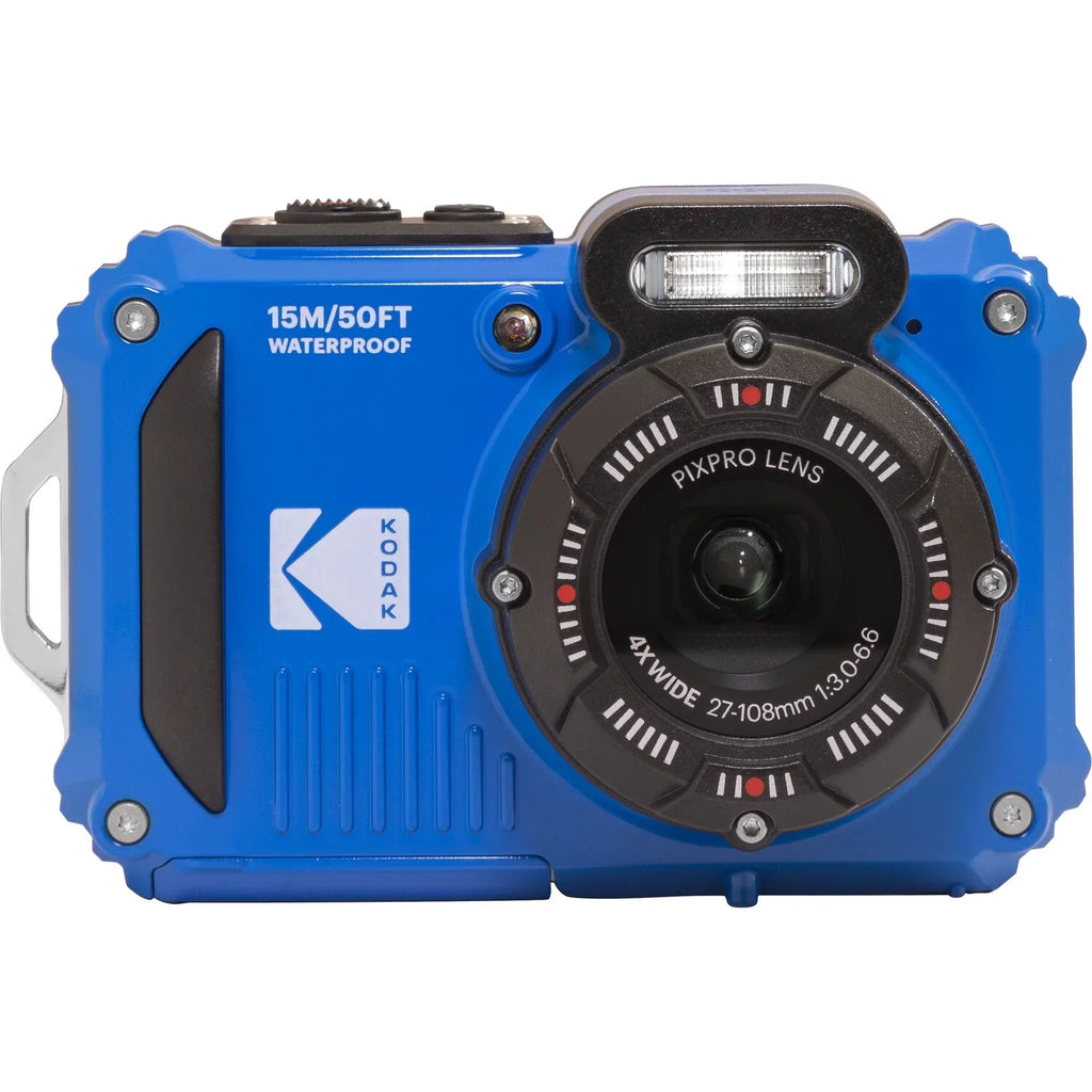 Kodak   Digital Camera (Blue) + Extra Battery +Tripod + Case -64GB Kit