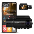 Rexing  Basic Dual Camera Front and Inside Cabin Full  1080p Dash Cam with Wi-Fi