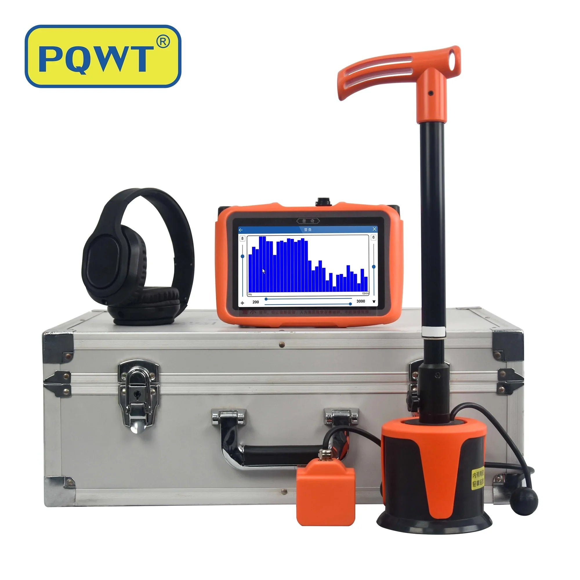'- Indoor Outdoor 5m Depth Pipe Leakage Detector Multifunctional