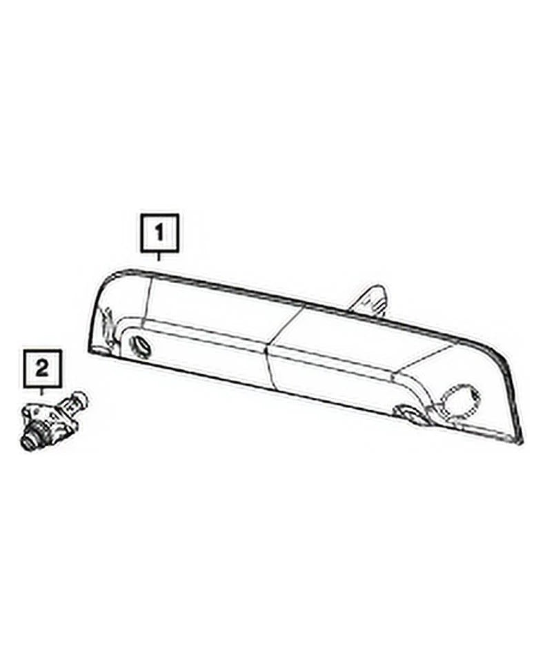 New Genuine Mopar Camera 2021-2024  68448640AA