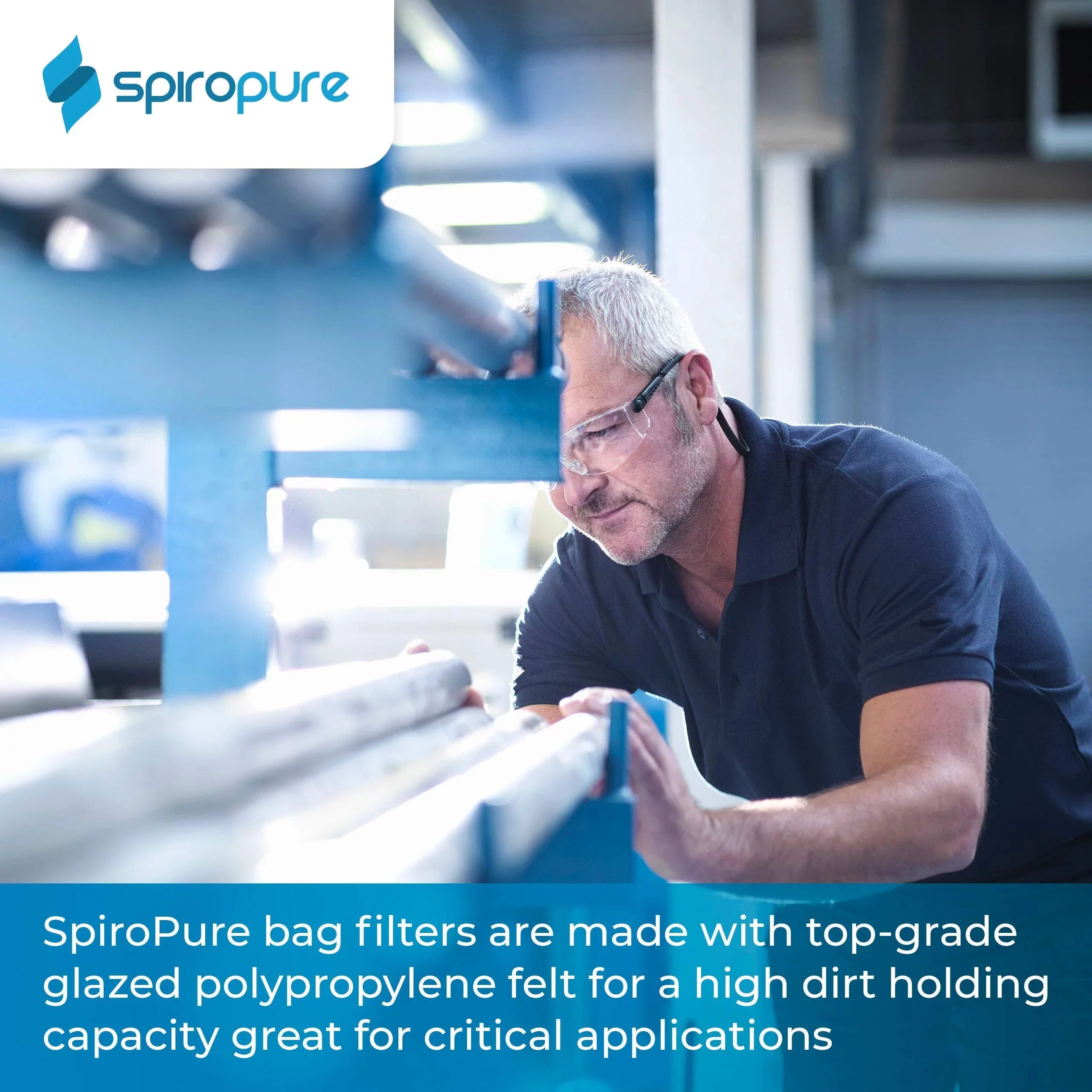 SpiroPure --420-400 400 Micron #4 (20”) Woven Nylon Monofilament Mesh Liquid Bag Filter -420-400 255037-03 (Case of 40)