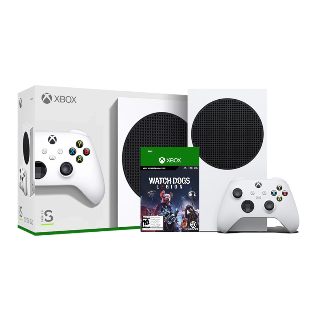 2021 New Xbox All Digital 512GB  Console - White Xbox Console and Wireless Controller with Watch Dogs: Legion Full Game