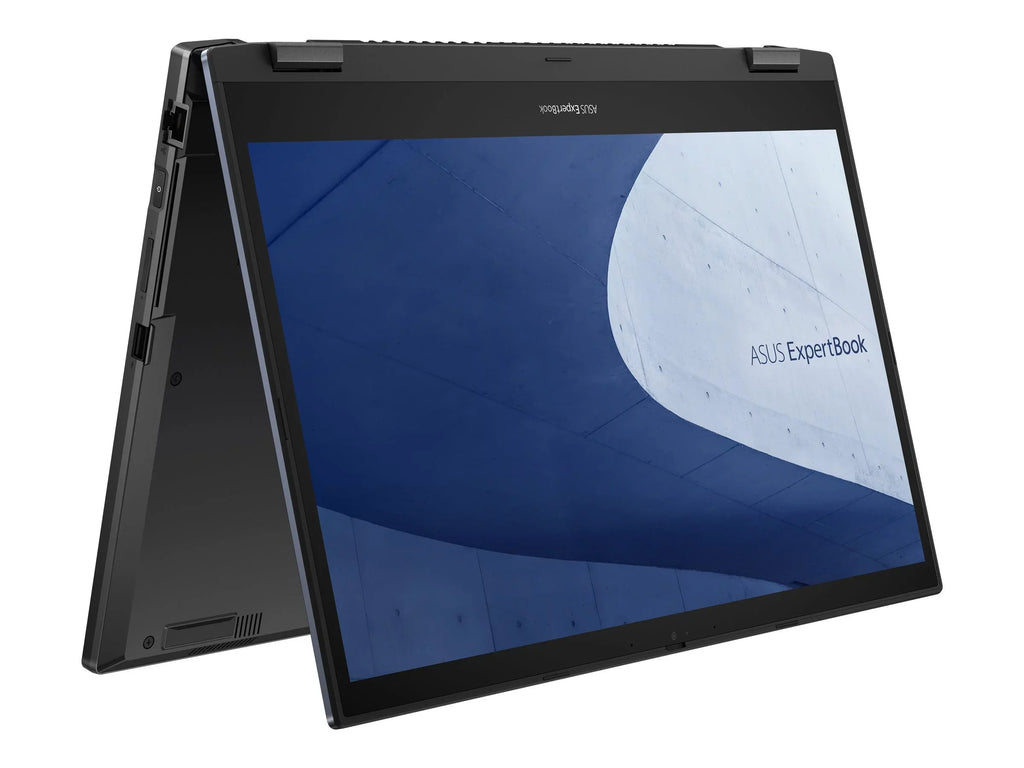 ExpertBook  Flip - - Flip design - Intel Core i7 - 1260P / up to 4.7 GHz - Win 11 Pro - Intel Iris Xe Graphics - 16   - 512   NVMe - 15.6" touchscreen 1920 x 1080 (Full ) - Wi-Fi 6E - star black ( enclosure), star black