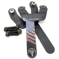 Deluxe Upper Rear Shock Mount Flag Nut Kit, fits Jeep Cherokee , Made in the