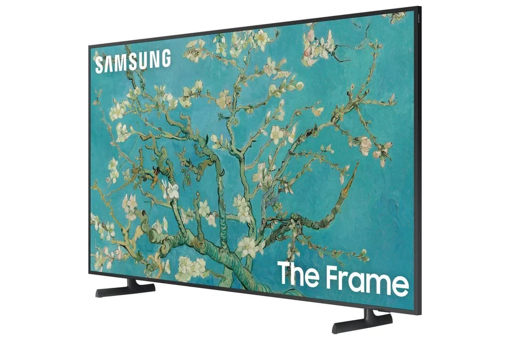 43-inch  The Frame Series Quantum  Smart  with Samsung - 43" The Frame Customizable Bezel - Modern White (2022)