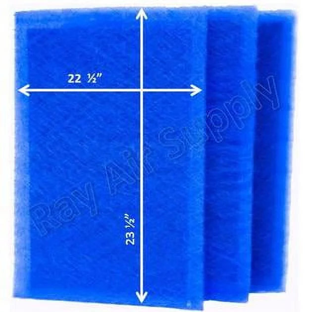 25x25 Replacement Filter Pads Compatible with MicroPower Guard Air Cleaner (3 Pack)