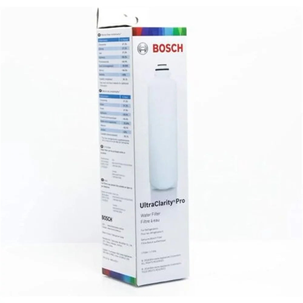 1 Pack Bosch Ultra Clarity Pro Refrigerator Water Filter - White ()