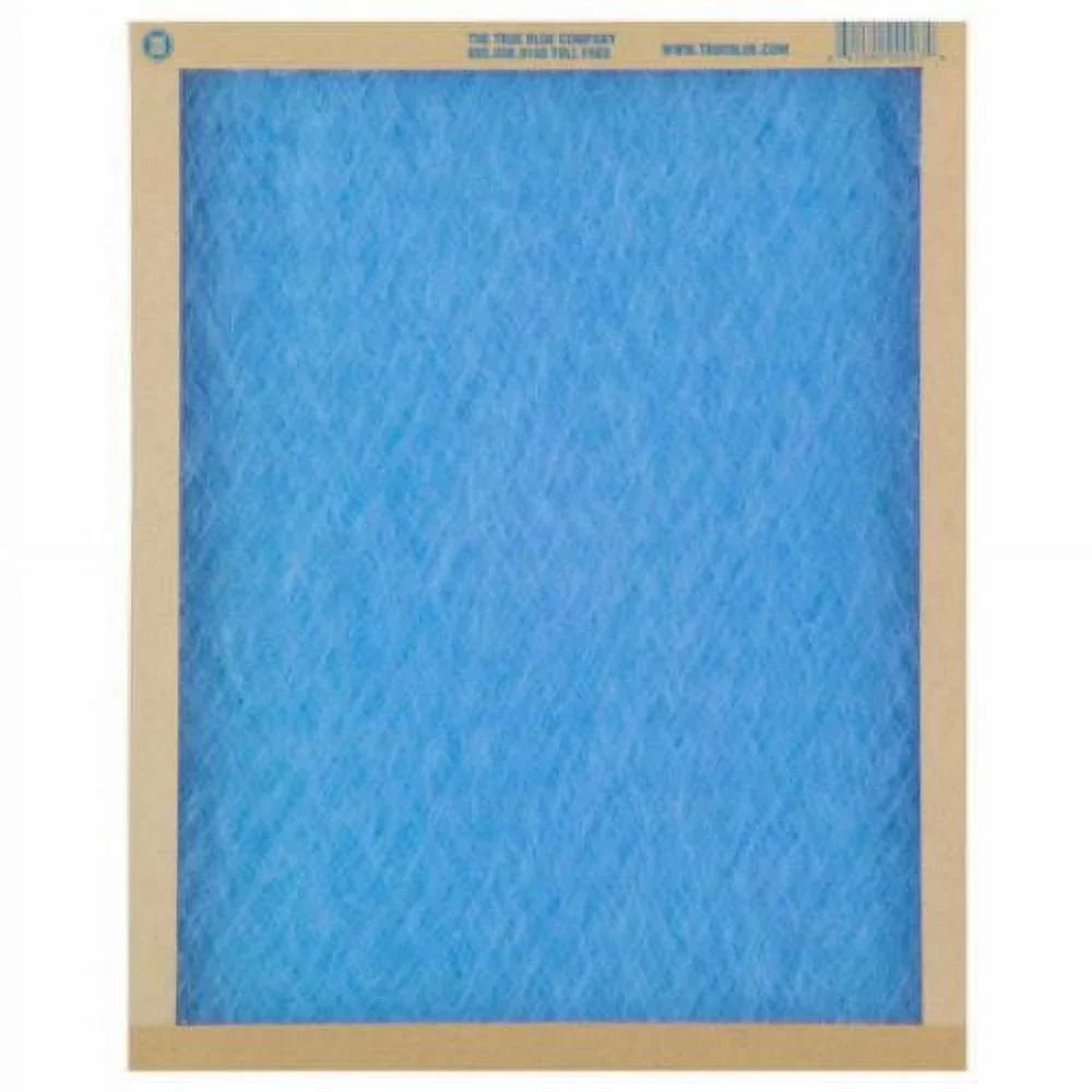 True Blue 124241 24" x 24" x 1" Flat Panel Spun Fiberglass Disposable Furnace Air Filter  2 - Quantity of 12