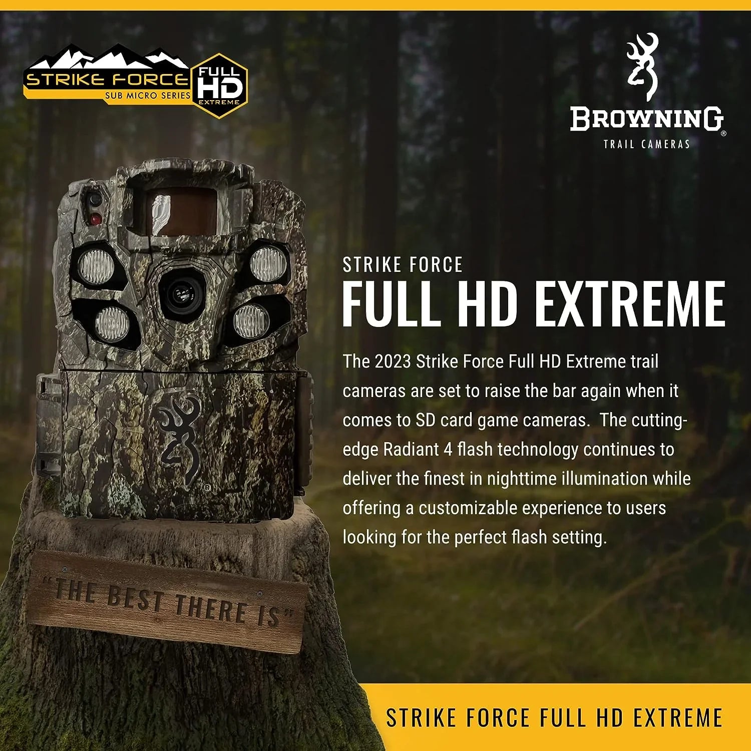 Browning Strike Force Full  Extreme Trail Camera  Card Sold Separately